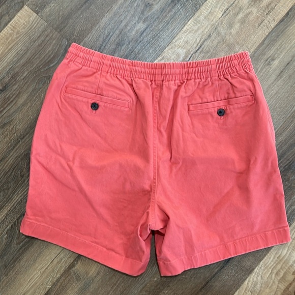 Brooks Brothers Men’s Shorts Size Medium. Salmon color 98% cotton adjustable - Picture 3 of 11